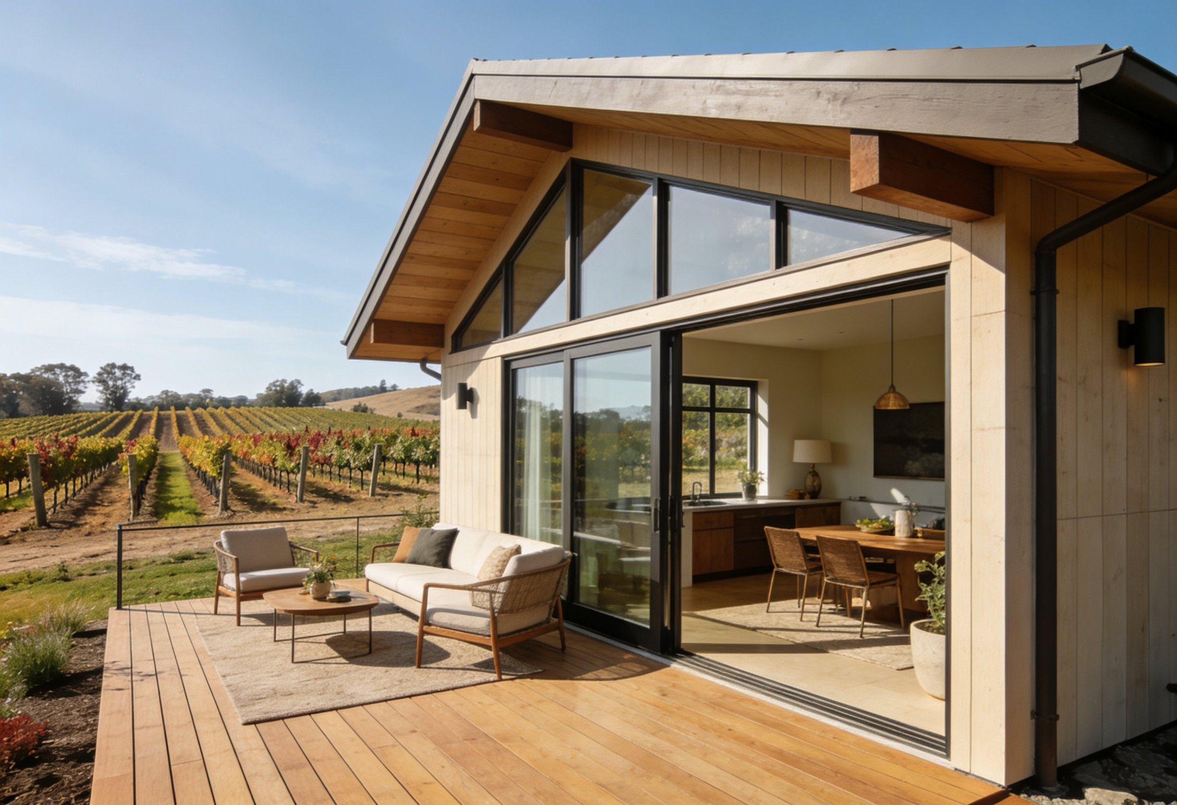 Arcadia micro-structure at a vineyard
