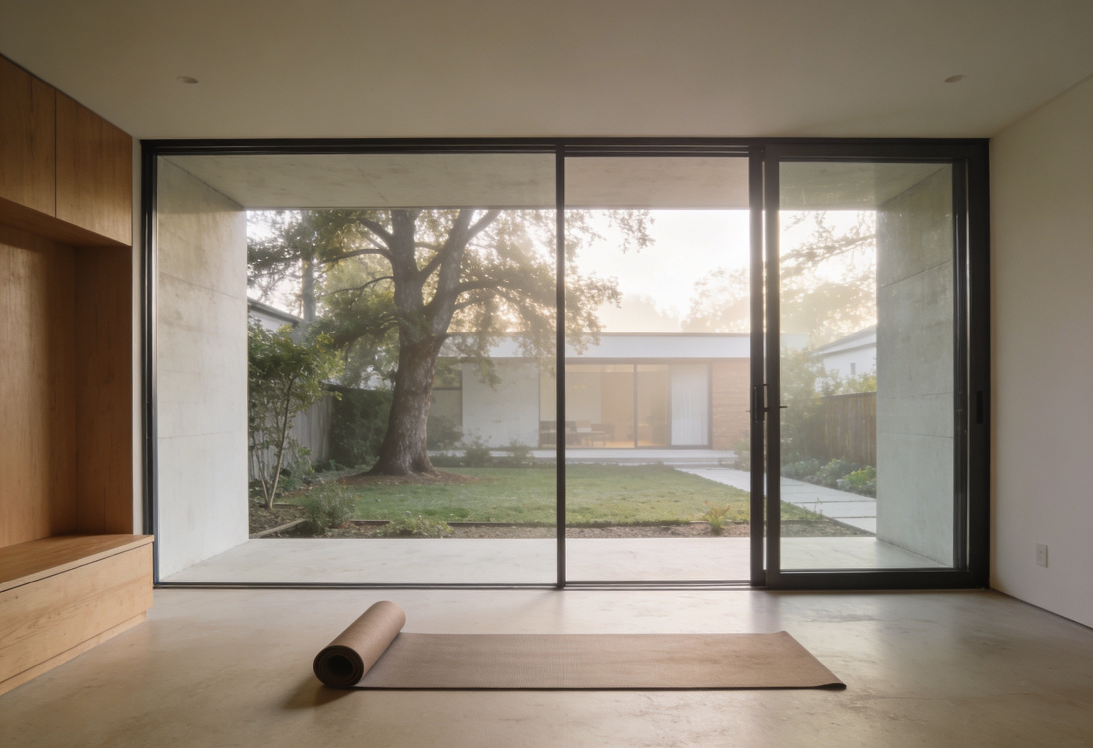 Arcadia backyard studio in a private garden