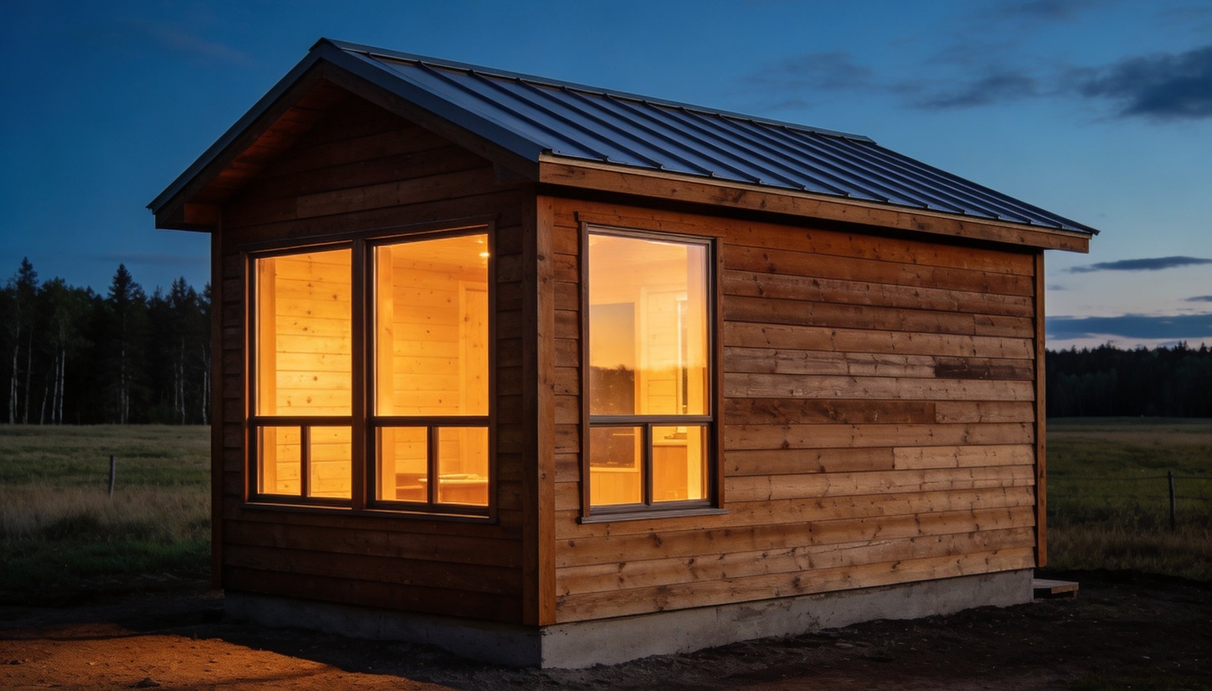 Arcadia micro-structure on a residential property